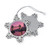London Twilight Reflections - Pewter Snowflake Ornament