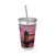 London Twilight Reflections - Sunsplash Tumbler with Straw, 16oz