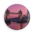 London Twilight Reflections - Button Magnet, Round (1 & 10 pcs)