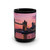 London Twilight Reflections - Black Mug, 15oz