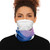 Fluid Color Waves - Winter Neck Gaiter With Drawstring