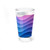 Fluid Color Waves - Mixing Glass, 16oz