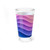 Fluid Color Waves - Mixing Glass, 16oz