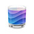 Fluid Color Waves - Rocks Glass, 10oz