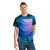 Fluid Color Waves - Tie-Dye Tee, Crystal
