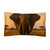 Graceful Elephant Journey - Microfiber Pillow Sham