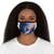 Fluid Geometry Harmony - Fitted Polyester Face Mask