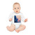Fluid Geometry Harmony - Baby Long-Sleeve Organic Bodysuit