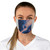 Fluid Geometry Harmony - Fabric Face Mask Fluid Geometry Harmony - Fabric Face Mask