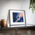 Fluid Geometry Harmony - Framed Posters, Matte Fluid Geometry Harmony - Framed Posters, Matte