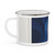 Fluid Geometry Harmony - Enamel Camping Mug