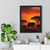 Savanna Harmony - Vertical Framed Poster