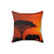 Savanna Harmony - Spun Polyester Square Pillow