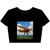 Wings of History - Women’s Poly-Cotton Crop Tee