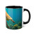 Serene Ocean Whisper - Accent Mugs, 11oz