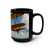 Wings of History - Black Mug, 15oz