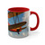 Wings of History - Colorful Accent Mugs, 11oz