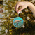 Serene Ocean Whisper - Glass Ornaments