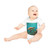 Serene Ocean Whisper - Baby Organic Short Sleeve Bodysuit