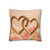 Timeless Love - Square Poly Canvas Pillowcase