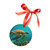 Serene Ocean Whisper - Acrylic Ornament with Ribbon