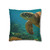 Serene Ocean Whisper - Spun Polyester Square Pillowcase