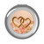 Timeless Love - Compact Travel Mirror