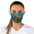 Serene Ocean Whisper - Fabric Face Mask