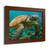 Serene Ocean Whisper - Framed Poster, Multi-Color
