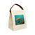 Serene Ocean Whisper - Canvas Lunch Bag With Strap
