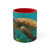 Serene Ocean Whisper - Colorful Accent Mugs, 11oz