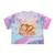 Timeless Love - Women's Tie-Dye Crop Tee