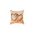 Timeless Love - Square Poly Canvas Pillow