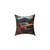Rugged Trailblazer - Square Poly Canvas Pillow