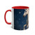 Celestial Dreamscape - Two-Tone Coffee Mugs, 11oz