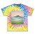 Ethereal Dawn - Unisex Tie Dye Cotton Tee