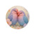 Whimsical Love Birds - Cork Back Coaster