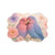 Whimsical Love Birds - Metal Plaque Ornament