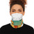 Retro Beach Getaway - Winter Neck Gaiter With Drawstring
