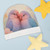 Whimsical Love Birds - Baby Beanie (AOP)