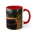 Rugged Trailblazer - Colorful Accent Mugs, 11oz