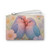 Whimsical Love Birds - Clutch Bag