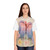 Whimsical Love Birds - Women's Baseball Jersey (AOP)