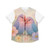 Whimsical Love Birds - Women's Baseball Jersey (AOP)