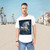 Celestial Dreamscape - Men's Jersey Curved Hem Tee
