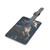 Celestial Dreamscape - Saffiano Polyester Luggage Tag, Rectangle