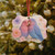 Whimsical Love Birds - Aluminum Ornaments, 1pc