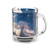 Celestial Dreamscape - Glass Mug, 10oz