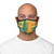 Retro Beach Getaway - Fitted Polyester Face Mask