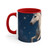 Celestial Dreamscape - Colorful Accent Mugs, 11oz